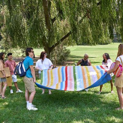 Quick Dry Beach Blanket - Candy Stripes