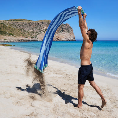 Quick Dry Beach Towel - Blue Sky