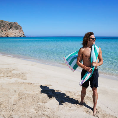 Quick Dry Beach Towel - Pastel Pier