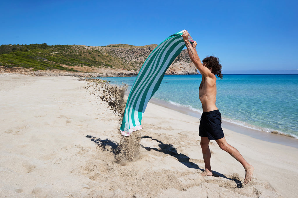 Quick Dry Beach Towel - Pastel Pier