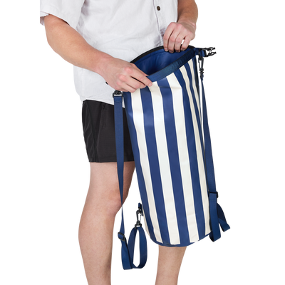 Blue Stripe Dry Bag - Medium