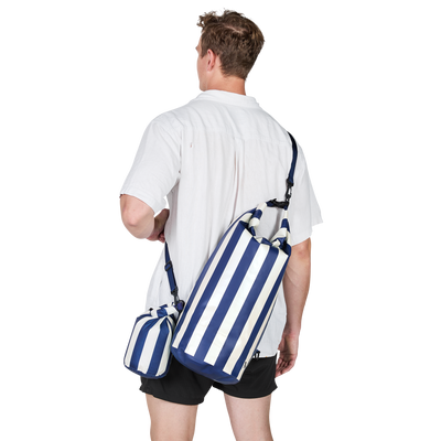 Blue Stripe Dry Bag - Medium