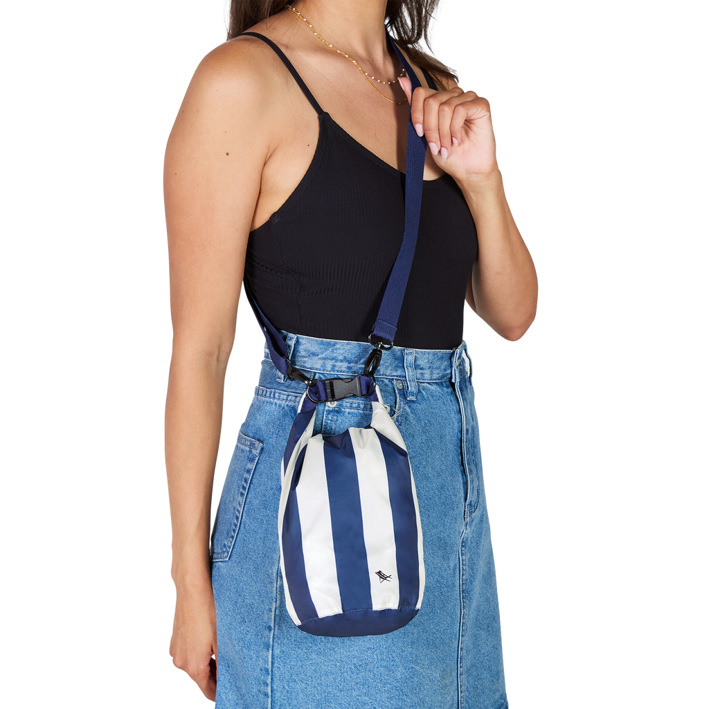 Blue Stripe Dry Bag - Small