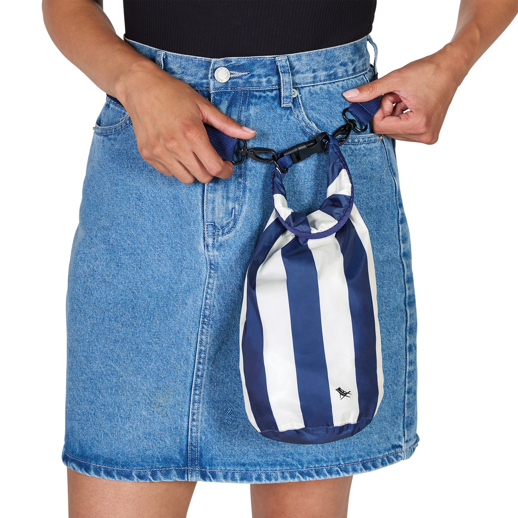 Blue Stripe Dry Bag - Small