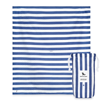 Quick Dry Beach Blanket - Blue