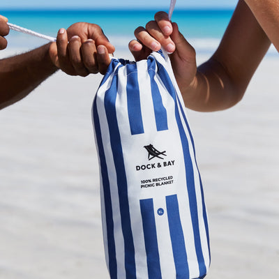 Quick Dry Beach Blanket - Blue