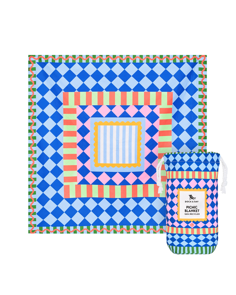 Quick Dry Beach Blanket - Bright Side Up