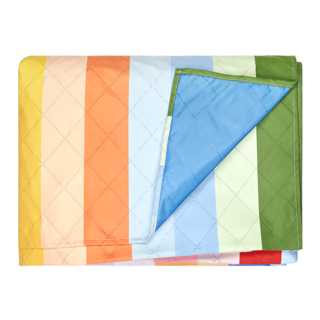 Quick Dry Beach Blanket - Candy Stripes