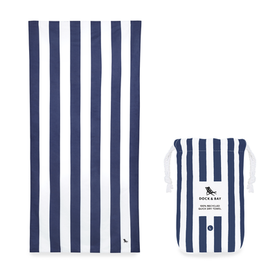 Quick Dry Beach Towel - Blue