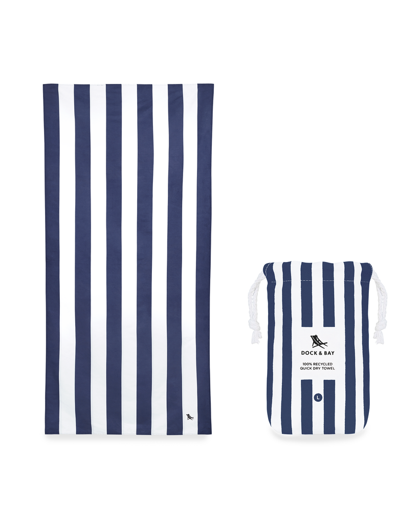 Quick Dry Beach Towel - Blue