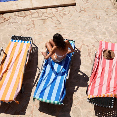 Quick Dry Beach Towel - Blue Sky