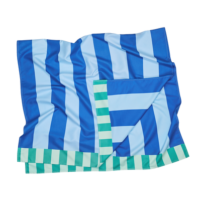 Quick Dry Beach Towel - Blue Sky