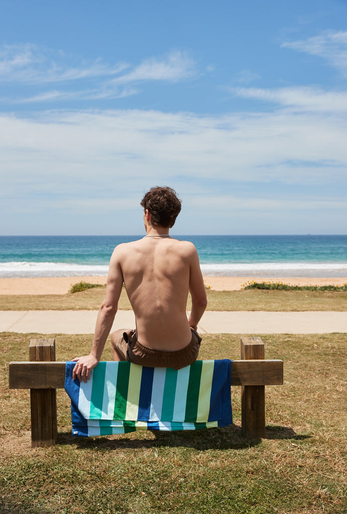 Quick Dry Beach Towel - Cool Lagoon