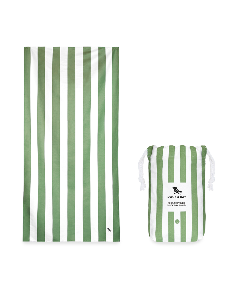 Quick Dry Beach Towel - Khaki