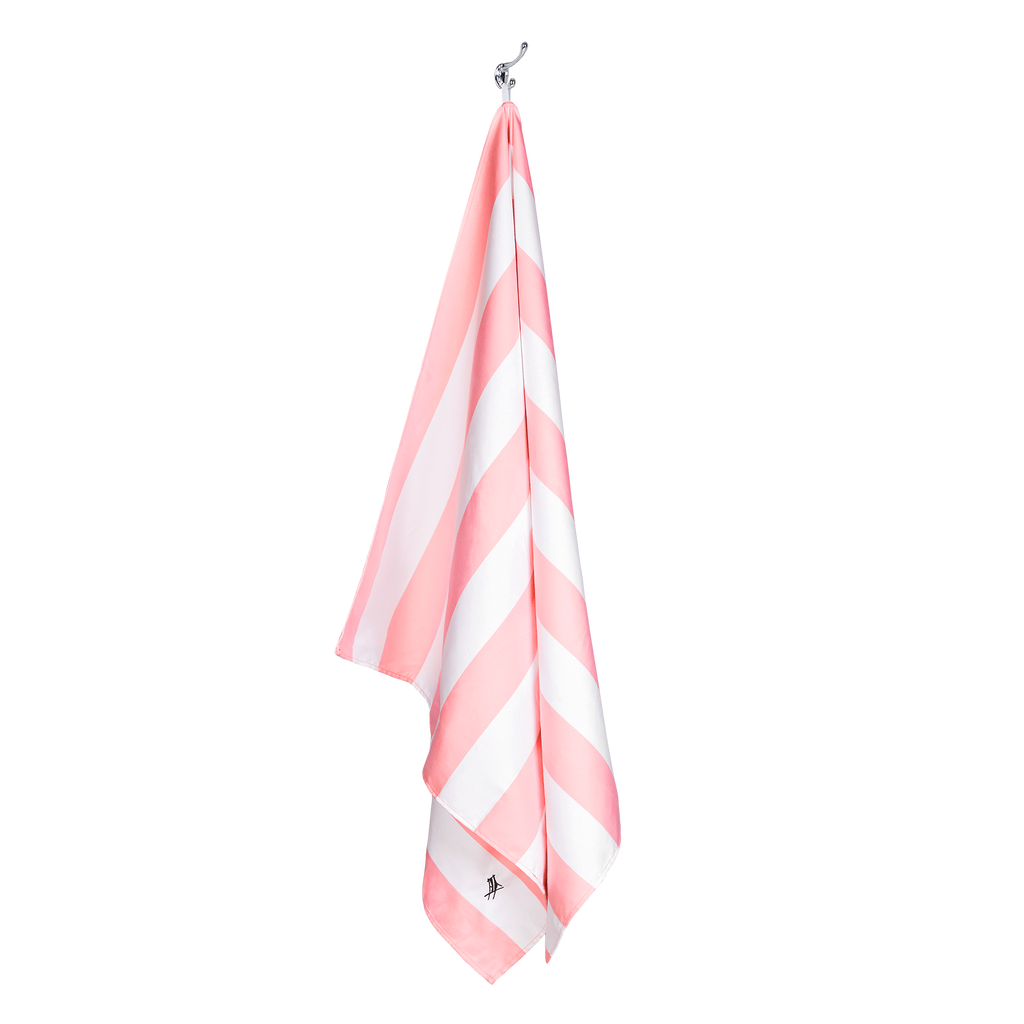 Quick Dry Beach Towel - Malibu Pink