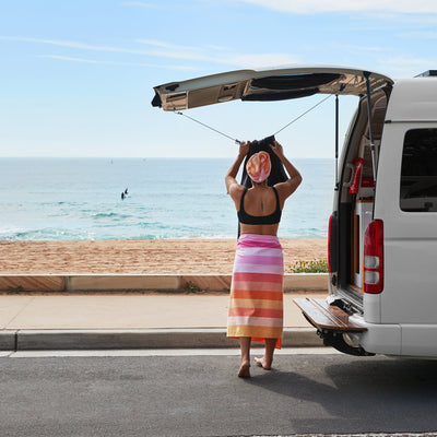 Quick Dry Beach Towel - Miami Sorbet