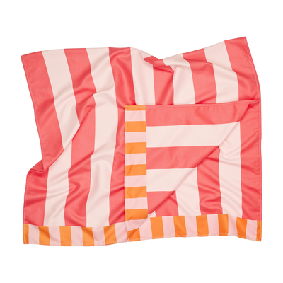 Quick Dry Beach Towel - Raspberry Road