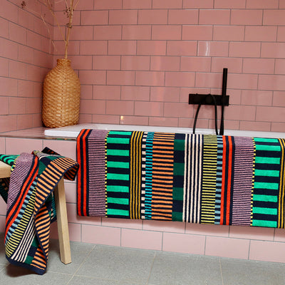 Multi Stripe Towels