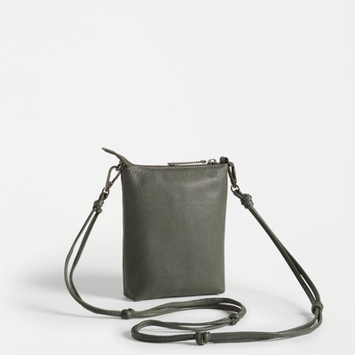 Ondo Leather Pouch - Olive