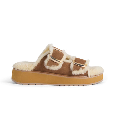 Cabello Slides - Chestnut