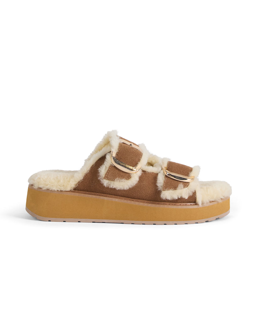 Cabello Slides - Chestnut