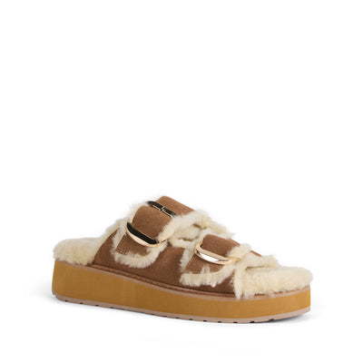 Cabello Slides - Chestnut