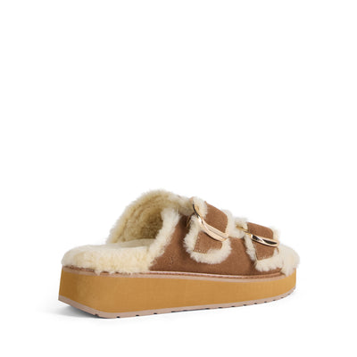Cabello Slides - Chestnut
