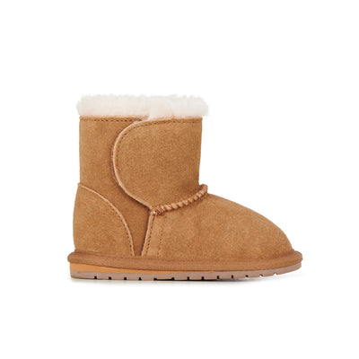 Platinum Toddler Slippers - Chestnut