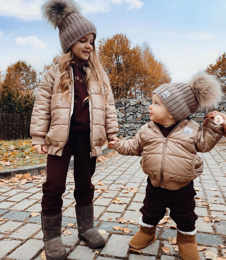 Platinum Toddler Slippers - Chestnut
