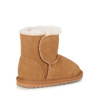 Platinum Toddler Slippers - Chestnut