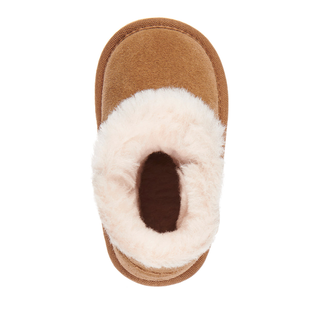 Platinum Toddler Slippers - Chestnut