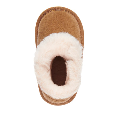 Platinum Toddler Slippers - Chestnut