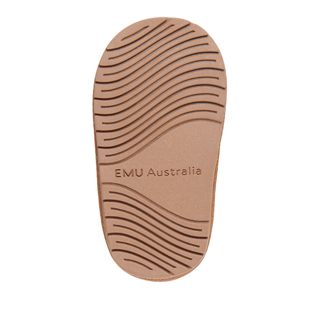 Platinum Toddler Slippers - Chestnut