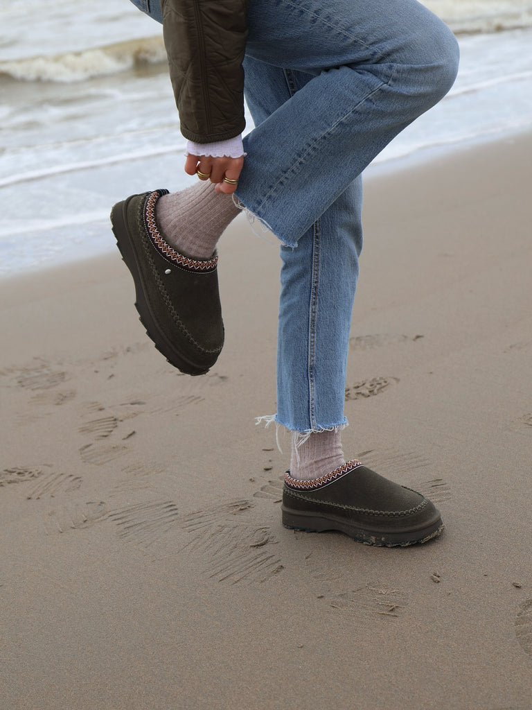 Sharky Adventure Scuff - Dark Olive