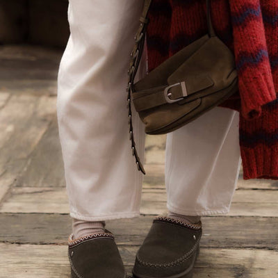 Sharky Adventure Scuff - Dark Olive