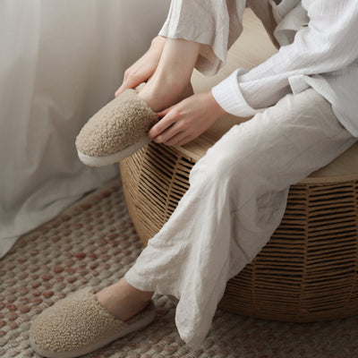 Starley Slippers - Macadamia