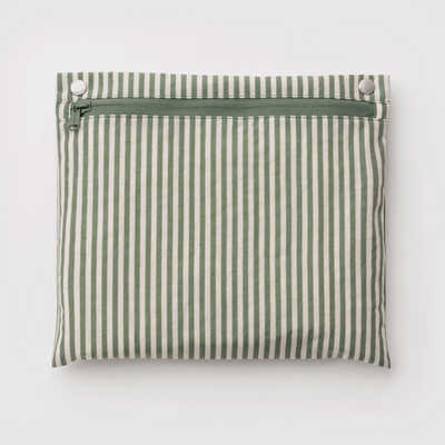 Everyday Cloud Bag - Sage Stripe