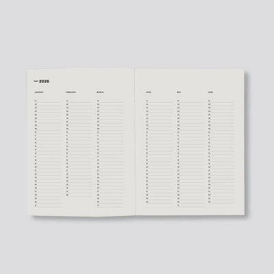 2026 Daily Diary - Olive Deco