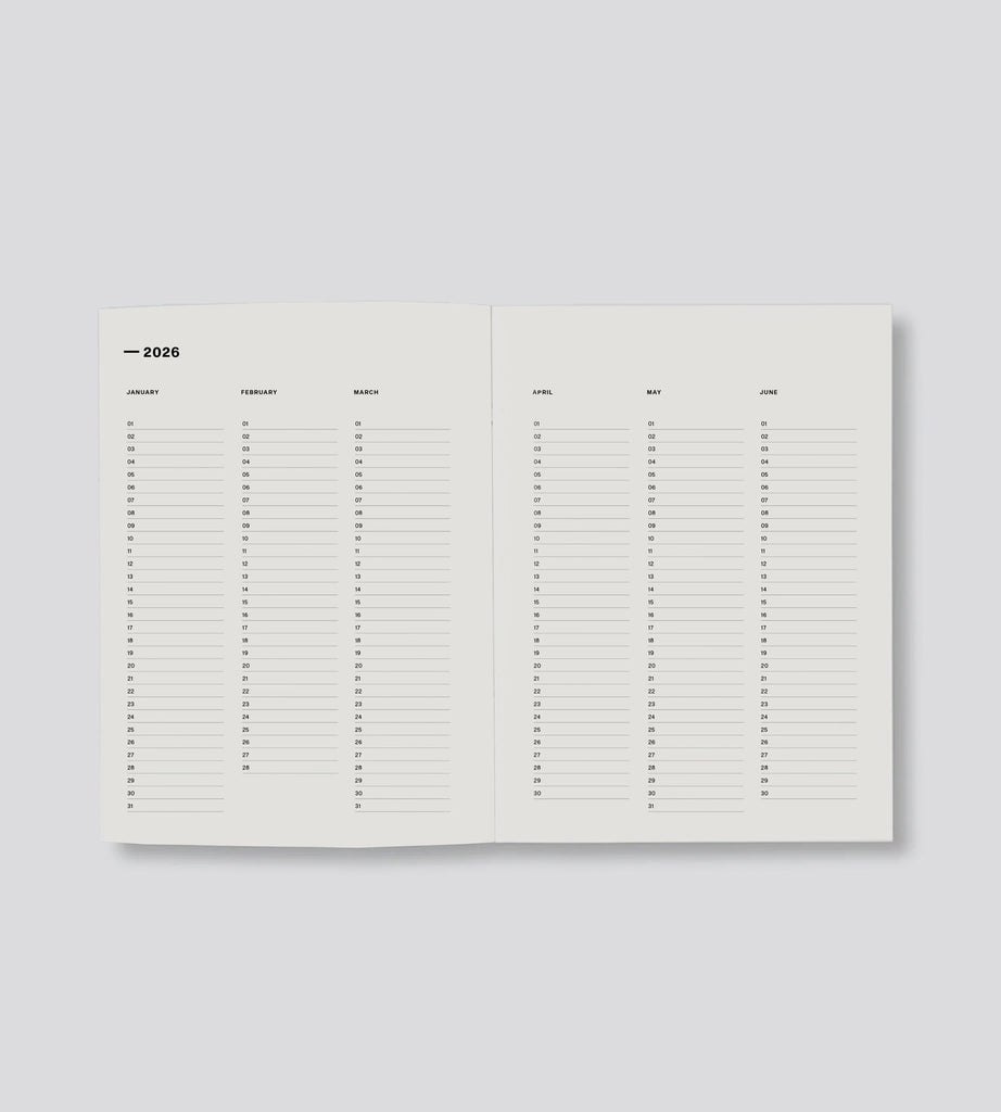 2026 Daily Diary - Olive Deco