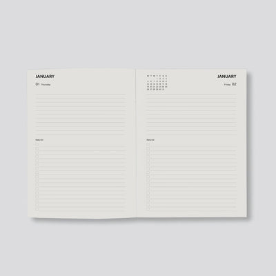 2026 Daily Diary - Olive Deco