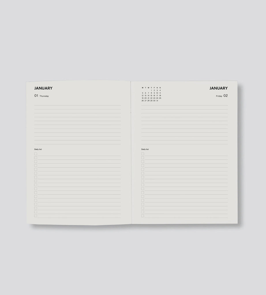 2026 Daily Diary - Olive Deco