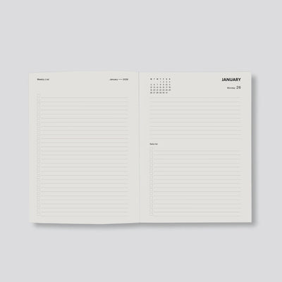 2026 Daily Diary - Olive Deco