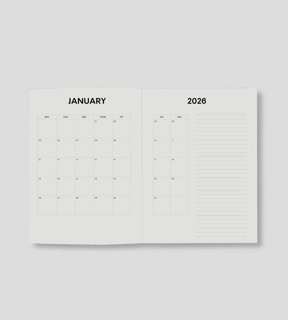 2026 Daily Diary - Olive Deco