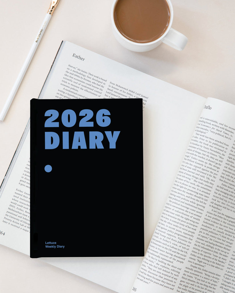 2026 Weekly Diary - Midnight