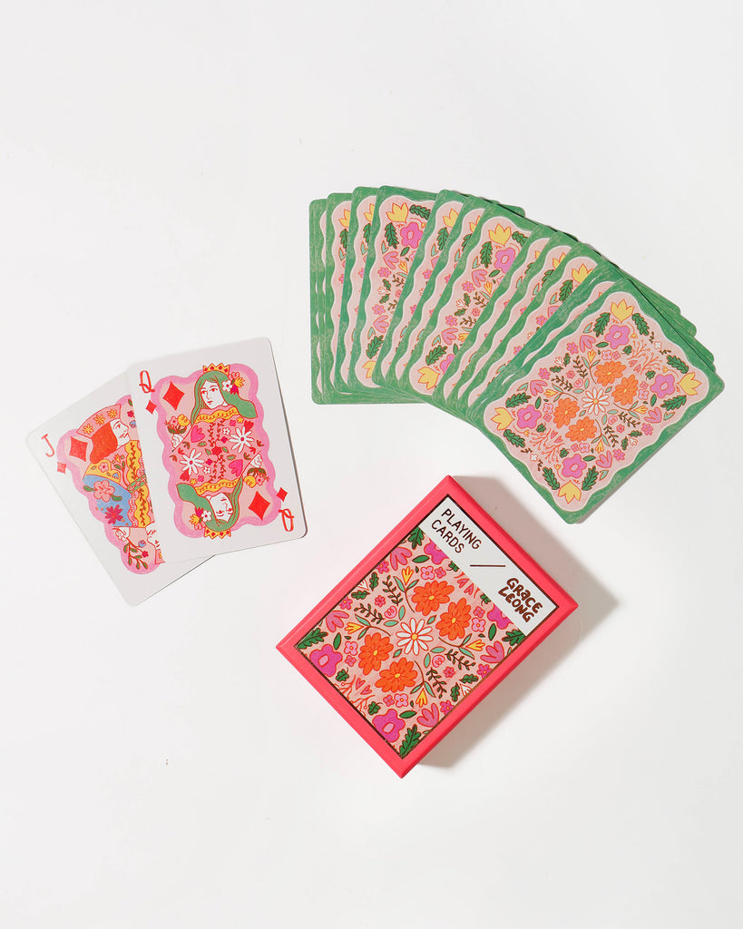 Flower Playing Cards