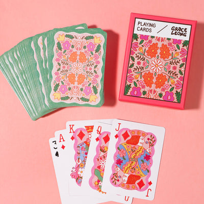 Flower Playing Cards
