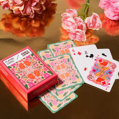 Flower Playing Cards