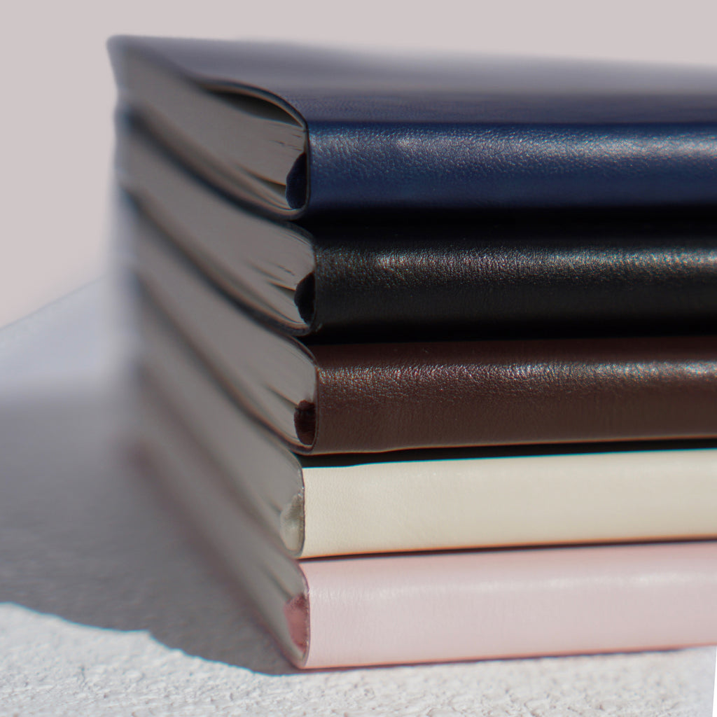 Vegan Leather Notebook - Blush