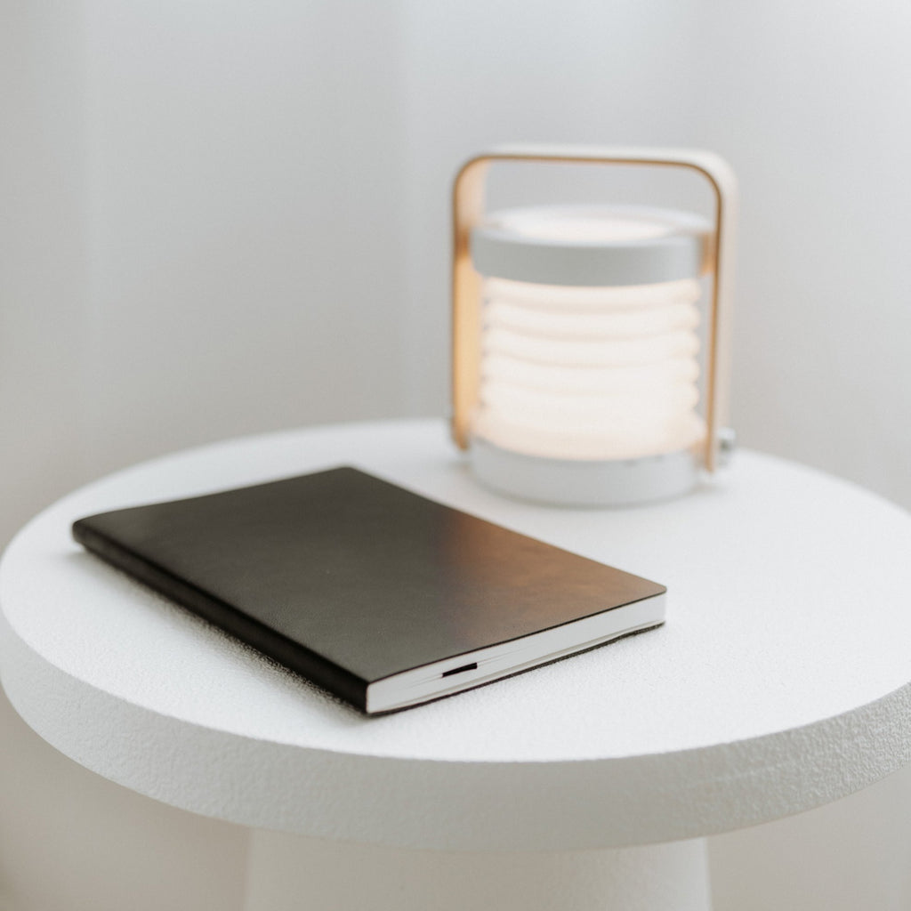 Saveme Notebook Forget Me Not | Vegan Leather Notebook - Black | Shop NZ Stockist ...