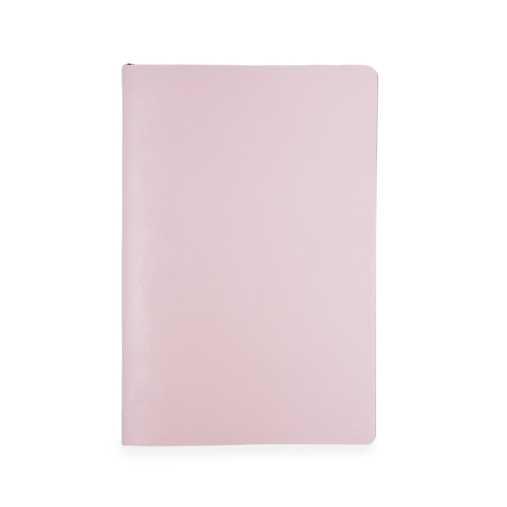 Vegan Leather Notebook - Blush